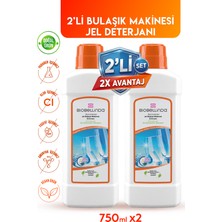 BioBellinda Biomodelküler Jel Bulaşık Makinesi Deterjanı En Yağlı Bulaşıklarda Etkili Çözüm (2'li Set)