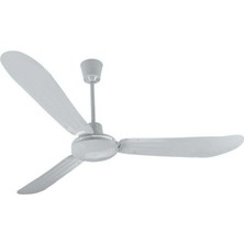 Raks Pf 56 Kosta 3 Kanatlı Tavan Vantilatörü 100 Watt Beyaz Metal Malzeme ile Salon Kullanımı İçin Özel Tasarım