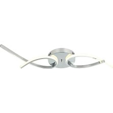Pascua 2 Lı Krom Ledlı Plafonyer 3000K 450MA 20W