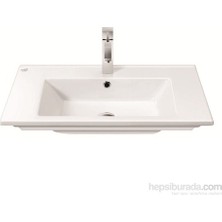 Turkuaz Seramik Arte 75x45 cm Etajerli Lavabo