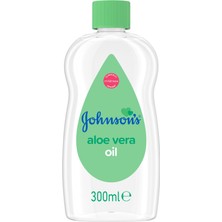 Johnson's Baby Oil Aloe Vera 300 ml Yeşil