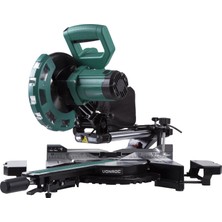 VONROC 2000W Lazerli Radyal Gönye Testere 216mm 40 Diş Metal Kesme Kapasitesi ile Güçlü Performans