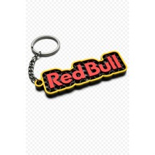 3D Baskı Zamanı 3D Baskı Red Bull Logolu Anahtarlık – Kişiye Özel, Şık ve Dayanıklı Tasarım