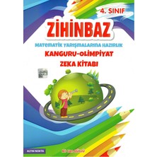 Altın Nokta Yayınevi 4. Sınıf Zihinbaz Matematik Yarışmalarına Hazırlık Kanguru-Olimpiyat Kitabı
