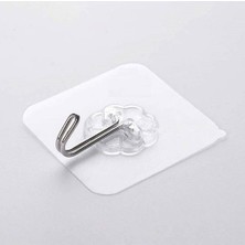 Greathings Şeffaf Kendinden Yapışkanlı Askı 5 Li Set Modern Stil ve Kolay Temizlik Özellikleriyle