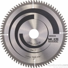 Bosch Çoklu Malzeme İçin Daire Testere Bıçağı 210 X 30 X 2,5 Mm 80 Diş Yüksek Performans