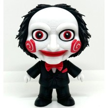 3D Baskı Zamanı Testere Jigsaw Figürü - Billy The Puppet 3D Baskı - Korku Filmi Temalı Koleksiyonluk Biblo