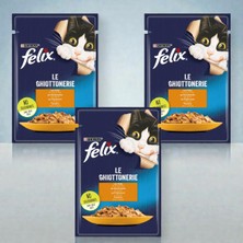 Felix Tavuklu Yaş Kedi Maması 85 G x 3 Adet