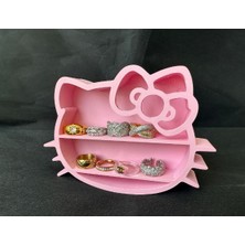 3D Baskı Zamanı Sevimli Kedi Takı Organizer – 3D Baskı Çok Bölmeli Takı Standı (Cute Jewelry Holder)