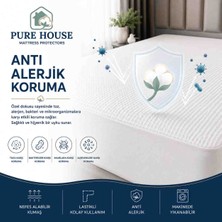 Pure House Sıvı Geçirmez Premium Bambo Yatak Alezi