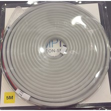 Lampist 12V 5mt Neon LED IP65 3000K