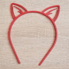 3D Baskı Zamanı Kedi Kulaklı Taç | 3D Baskı Sevimli Cosplay ve Parti Saç Bandı