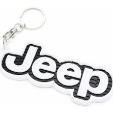 3D Baskı Zamanı Jeep Logolu 3D Baskı Anahtarlık – Dayanıklı Plastik Tasarım, Araç Tutkunlarına Özel Şık Anahtarlık