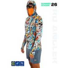 Fujin Rolla S26 Buff Hoodie Makai Orange (Large)