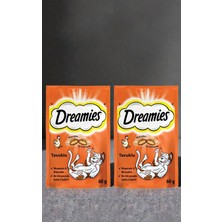 Dreamies Tavuklu Kedi Ödül Maması 60 G x 2 Adet