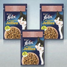 Felix Karidesli Yaş Kedi Maması 85 G x 3 Adet