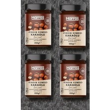 Harras Kakaolu Fındık Ezmesi 350 gr (Glütensiz) x 4 Adet