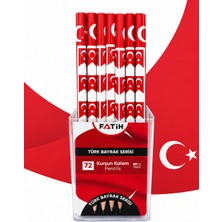 Danacı Kırtasiye Türkiye Desenli Kurşun Kalem 2b Fatih 12 Adet