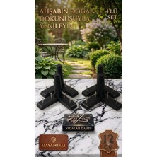 Legora Wood Design 12 cm Siyah Gürgen Ahşap Mobilya Ayağı Yüksek Dayanıklı Koltuk ve Baza Ayağı 4'lü Set