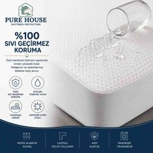 Pure House Sıvı Geçirmez Bamboo Premium Yatak Alezi