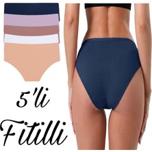 Afrodizyac 5'li Fitilli Extra Esnek ve Extra Yumuşak Külot