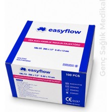 Easyflow Tek Kullanımlık Insülin Enjektörü 1 cc 250 'li