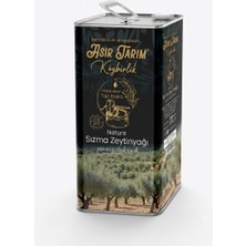 Asır Tarım Köybirlik Natürel Soğuk Sıkım Sızma Erken Hasat 0,3 Asit 5l (4800GR) Zeytinyağı