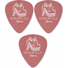 Jim Dunlop 417R.58 Gitar Penası 3 Adet Gator Grip (0.58 Mm)