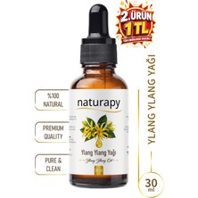 Ylang Ylang Yağı (Ylang Ylang Oil) Uçucu Yağ 30 ml Damlalıklı Cam Şişe