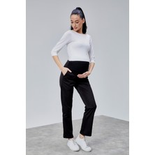 Luvmabelly MYRA8310 - Dalgıç Kumaş Hamile Pantolonu