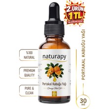 Portakal Kabuğu Yağı (Orange Peel Oil) Uçucu Yağ 30 ml Damlalıklı Cam Şişe