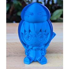 3D Baskı Zamanı Sevimli Chibi Anya Forger Figürü - Spy x Family Anime Karakteri Dekoratif Masaüstü Heykelcik