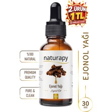 Ejonol Yağı (Eugenol Oil) Uçucu Yağ 30 ml Damlalıklı Cam Şişe