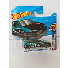 Hot Wheels Drag Racers Pıste De Course Serisi - Honda Cıvıc Custom / Personnalıse Model Araba