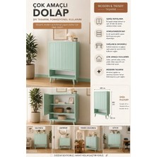 Enwood Capella Mdf Çok Amaçlıraflı Kapaklı Dolap 60 cm