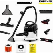 Karcher Kärcher Se 6 Signature Line Halı ve Koltuk Yıkama Makinesi Islak Kuru Süpürme Özellikli 4l Temiz Su Tanklı Derinlemesine Temizlik