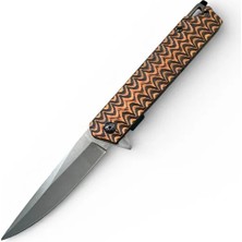 Askerlik Paketi Katlanabilir Desenli Kamp Çakısı ES-1029 22CM