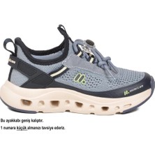 Ayk's Indigo-Lacivert Tekstil Ortopedik Çocuk Spor Ayakkabı BXZ001 F Geniş Kalıp