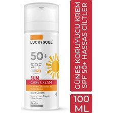 Dora Pharma Luckysoul Güneş Kremi (Hassas ve Kızarık Ciltler) 100 ml - Yüksek Koruma 50+ Spf