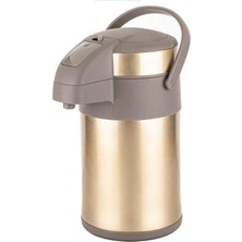 Tantitoni Okadı Paslanmaz Çelik Gold Çay Termosu 3 Litre