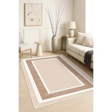 West Home Makinede Yıkanabilir Kaymaz Taban Leke Tutmaz Dijital Mutfak Halısı Salon Halısı ve  Yolluk
