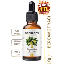 Bergamot Yağı (Bergamot Oil) Uçucu Yağ 30 ml Damlalıklı Cam Şişe
