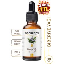 Biberiye Yağı (Rosemary Oil) Uçucu Yağ 30 ml Damlalıklı Cam Şişe