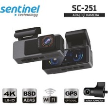 Sentinel Sentınel Kayıt Cihazı 4K 3.2'' Ekran 2 Kameralı