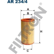 Filtron Hava Fıltresı Fıat Bravo 1.4turbo T-Jet 07- 1.6-2.0 M-Jet 2008-