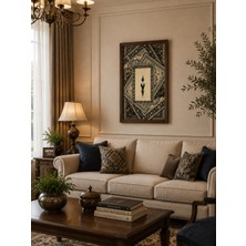 Çmr Home Design Tek Parça Ahşap Çerçeveli Tablo
