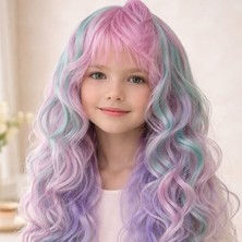 Pandoli Unicorntek Boynuzlu At Peruğu Yetişkin Çocuk Uyumlu 50 cm 1 Adet