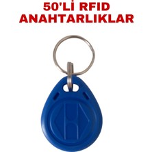 Sarkey SR-602 H Yazılabilir ve Kopyalanabilir Rfıd Proximity Anahtarlık 125 Khz Keyfob Geçiş Kontrol Çipi