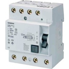 Siemens Sıemens Kaçak Akım Rölesi 3*125A  30MA