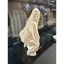 3D Baskı Zamanı Çığlık Maskeli Hayalet Figürü  - Ghostface Mizah Koleksiyonu